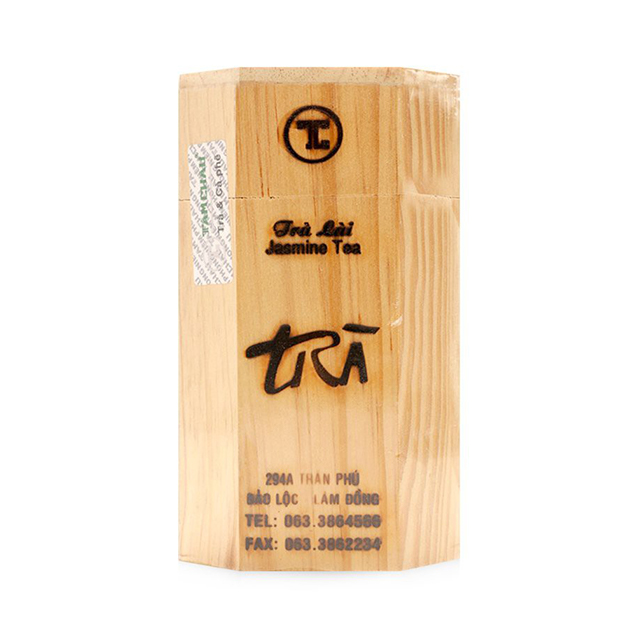 Trà Lài Tâm Châu hộp gỗ 100g